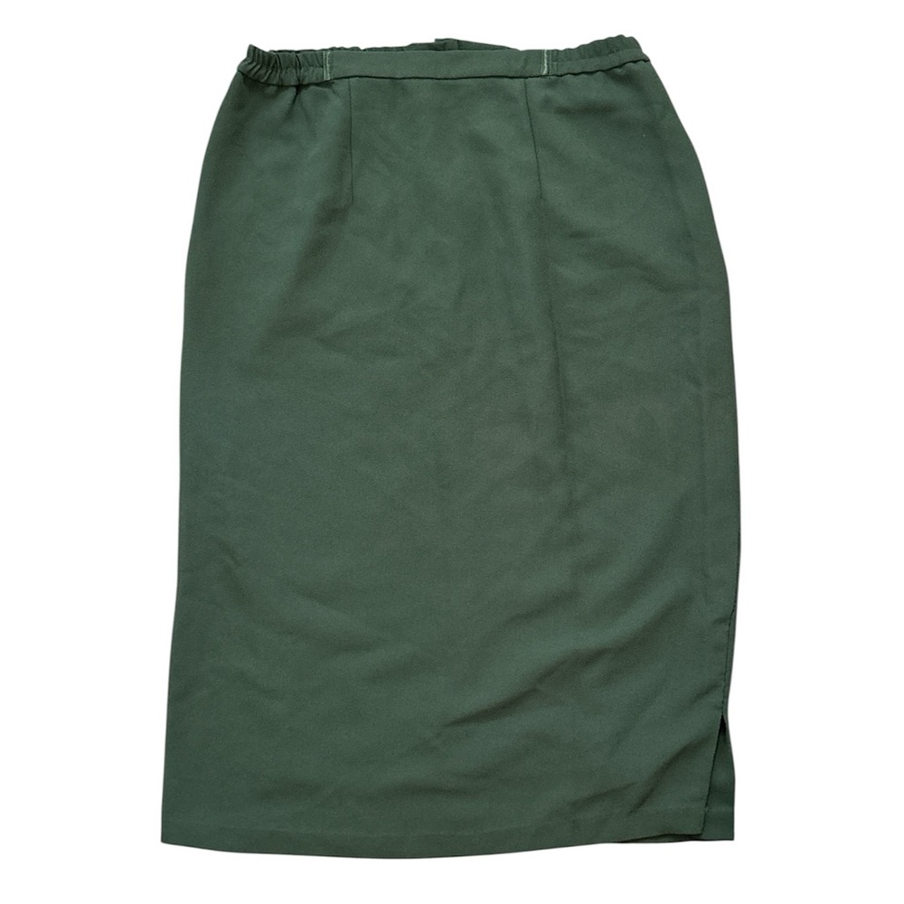 Women’s Lined Emerald Green Skirt